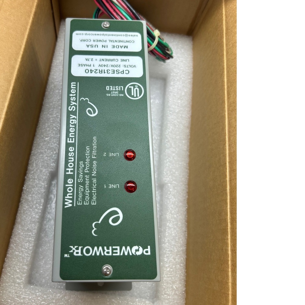 Powerworx e3 Whole House Energy System CPS-E3-1R-240-V2 240V 1-Phase UL Listed